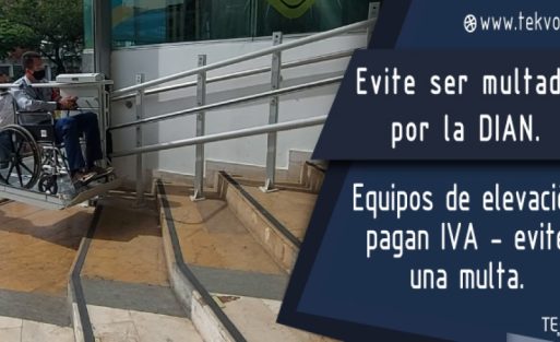 Equipos de elevación pagan IVA - evite una multa